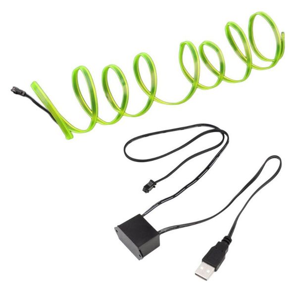 5m led el light neon rope car dance glow light strip + 3v/12v controller usb drive car decoration styling party decor
5m led el light neon rope car dance glow light strip + 3v/12v controller usb drive car decoration styling party decor