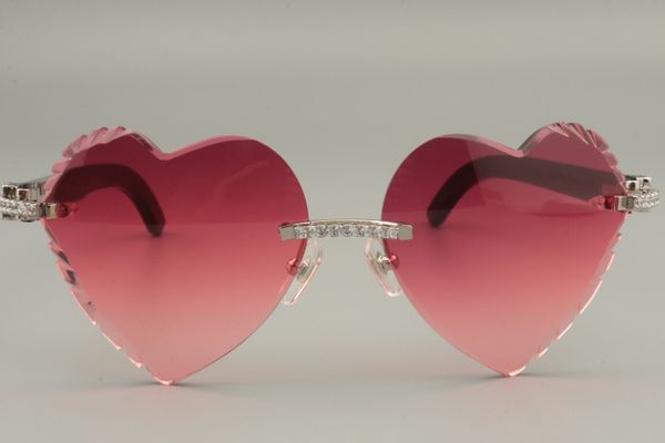 622s ity heart-shaped carved sunglasses diamond natural mixed horn / black flower horn sunglasses 8300686-a size 58-18-140mm, White;black
622s ity heart-shaped carved sunglasses diamond natural mixed horn / black flower horn sunglasses 8300686-a size 58-18-140mm, White;black