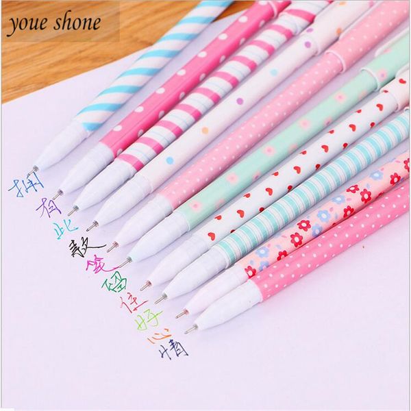 youe shone 10pcs/lots korea stationery sets creative fresh flower ten-color gel pens cute student stationery color pen 0.38mm
youe shone 10pcs/lots korea stationery sets creative fresh flower ten-color gel pens cute student stationery color pen 0.38mm