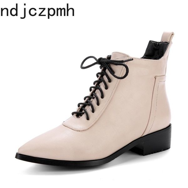 women's boots new pattern winter fashion pointed lace-up low-heeled short tube women shoes size 34-43 heel height 3.5cm black
women's boots new pattern winter fashion pointed lace-up low-heeled short tube women shoes size 34-43 heel height 3.5cm black