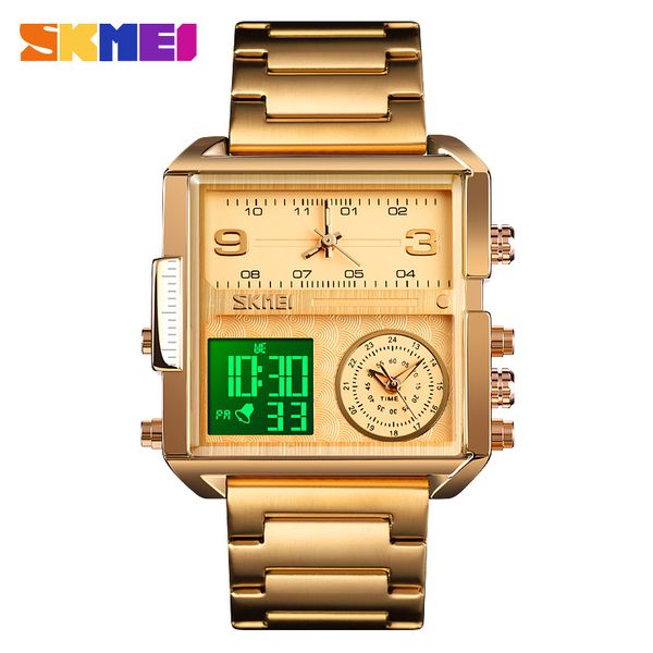 skmei creative watch men waterproof quartz digital watch dual dipaly wristwatches male sport clock relogio masculino 1584, Slivery;brown
skmei creative watch men waterproof quartz digital watch dual dipaly wristwatches male sport clock relogio masculino 1584, Slivery;brown