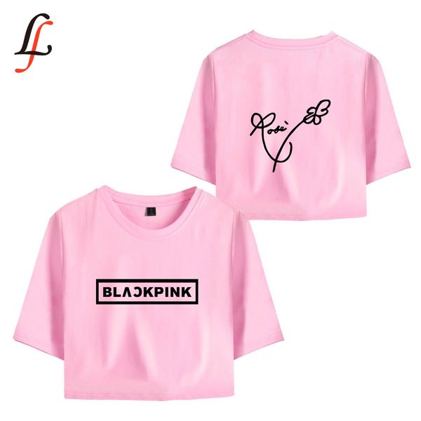 blackpink summer navel t-shirt cute hip hop 2019 new women short sleeve outwear fashion summer tee, White
blackpink summer navel t-shirt cute hip hop 2019 new women short sleeve outwear fashion summer tee, White
