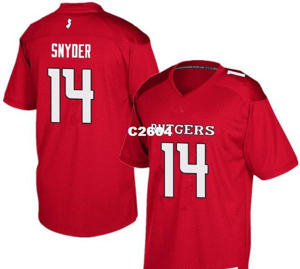 men rutgers scarlet knight snyder #14 real full embroidery college jersey size s-4xl or custom any name or number jersey, Black;red
men rutgers scarlet knight snyder #14 real full embroidery college jersey size s-4xl or custom any name or number jersey, Black;red