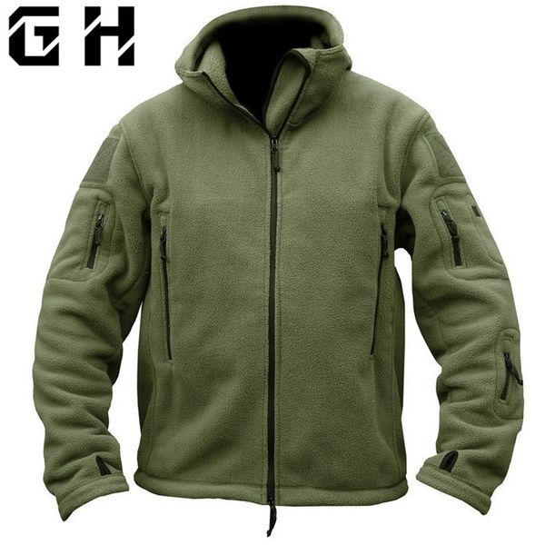 military tactical softshell fleece jacket hooded winter men us army polartec sportswear clothes warm coat casual jackets y190923, Black;brown
military tactical softshell fleece jacket hooded winter men us army polartec sportswear clothes warm coat casual jackets y190923, Black;brown