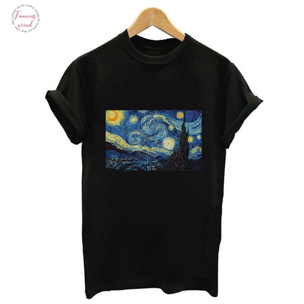 cap sleeve 2019 tumblr van gogh art print womens t shirt summer short mouw o neck tea shirt 4 colors size hip, White
cap sleeve 2019 tumblr van gogh art print womens t shirt summer short mouw o neck tea shirt 4 colors size hip, White