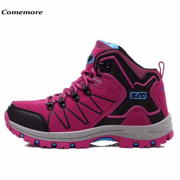 comemore women hiking boots waterproof trekking shoes suede outdoor shoes woman mountain
comemore women hiking boots waterproof trekking shoes suede outdoor shoes woman mountain