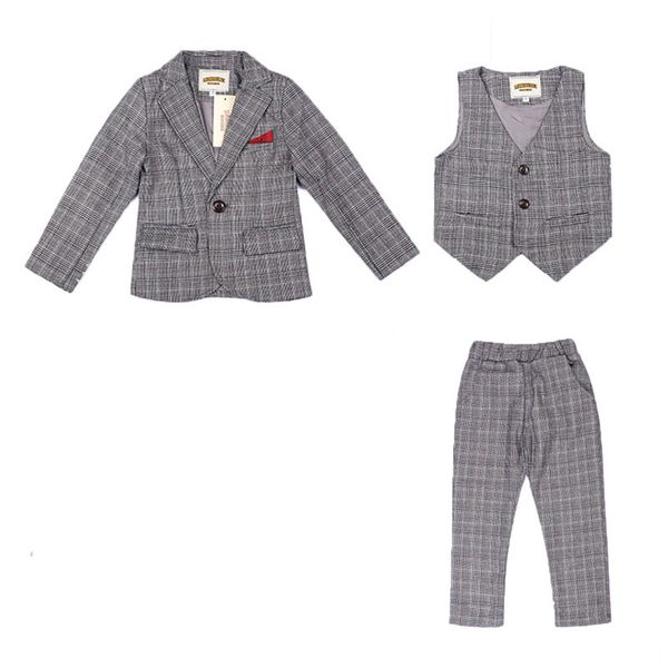 дети blazer жилет брюки 3шт одежда наборы мальчики plaid формальные танец платье свадьбы костюмы детские исполнениям пром костюм, White
дети blazer жилет брюки 3шт одежда наборы мальчики plaid формальные танец платье свадьбы костюмы детские исполнениям пром костюм, White