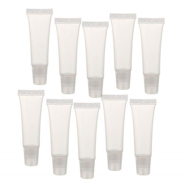 50 pack 10ml lip gloss tubes empty lotion refill tubes soft squeeze for diy travel distribution bottle
50 pack 10ml lip gloss tubes empty lotion refill tubes soft squeeze for diy travel distribution bottle