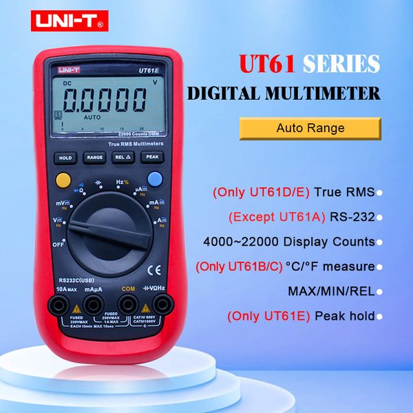 uni-t ut61a ut61b ut61c ut61d ut61e digital multimeter true rms ac dc meter software cd & data hold multitester+gift
uni-t ut61a ut61b ut61c ut61d ut61e digital multimeter true rms ac dc meter software cd & data hold multitester+gift