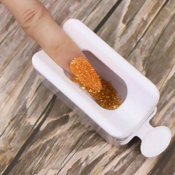 glitter container portable dipping powder recycling tray nail glitter storage box manicure tool nail art equipment accessory
glitter container portable dipping powder recycling tray nail glitter storage box manicure tool nail art equipment accessory