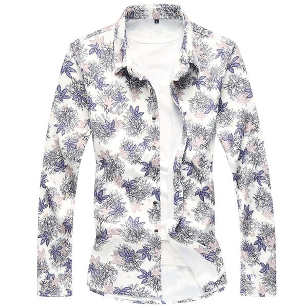 2020 последняя осень цветок цветочные printed мужчины рубашка casual slim fit с длинным рукавом гавайская рубашка камиза hombre большой разм, White;black
2020 последняя осень цветок цветочные printed мужчины рубашка casual slim fit с длинным рукавом гавайская рубашка камиза hombre большой разм, White;black