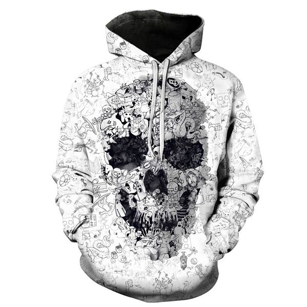 fashion new style mens hoodies 3d skull printed cap long sleeve hoodie cool large size polyester man hoodies streetwear, Black
fashion new style mens hoodies 3d skull printed cap long sleeve hoodie cool large size polyester man hoodies streetwear, Black