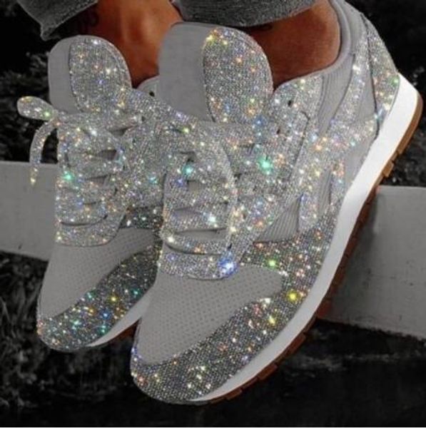 women's bling casual shoes 2019 autumn new casual flat bottom women's vulcanized shoes breathable lace outdoor shoes, Black
women's bling casual shoes 2019 autumn new casual flat bottom women's vulcanized shoes breathable lace outdoor shoes, Black