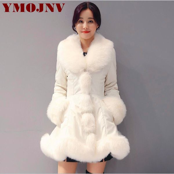 winter jacket women 2018 fashion skirt design leather coats female faux fur collar down jacket women winter parkas warm coat, Black
winter jacket women 2018 fashion skirt design leather coats female faux fur collar down jacket women winter parkas warm coat, Black
