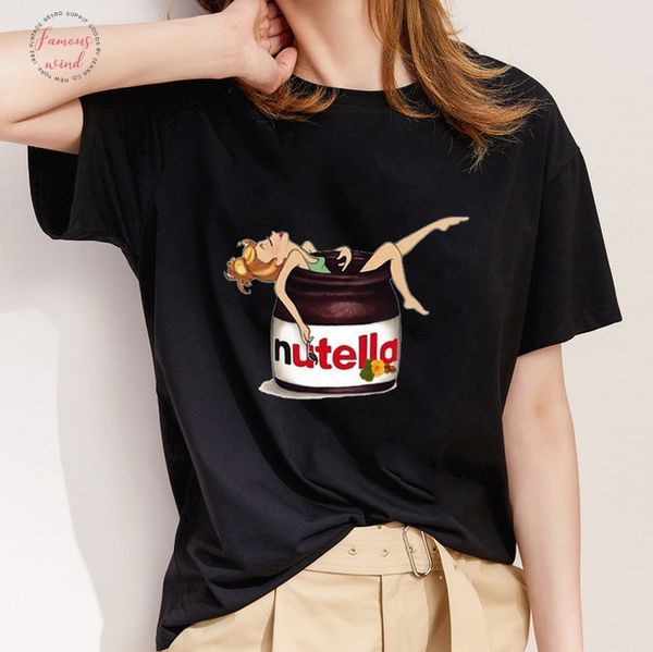 new kawaii nutella print t shirt women vogue nutella harajuku short sleeve tshirt white suitable all v neck seasons tshirt clothes
new kawaii nutella print t shirt women vogue nutella harajuku short sleeve tshirt white suitable all v neck seasons tshirt clothes