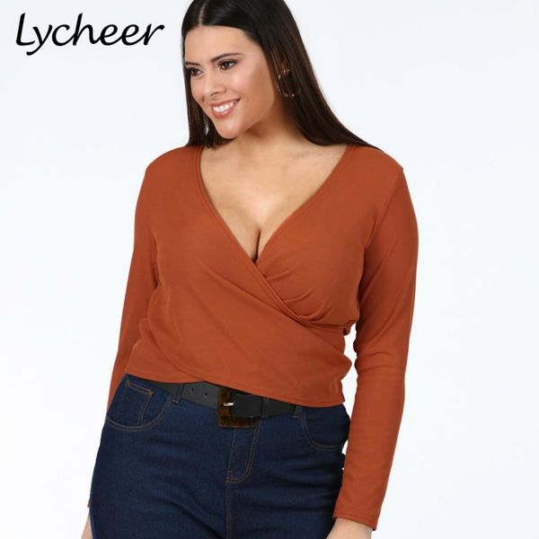 lycheer plus size women big size blouse shirt spring autumn casual solid female blouses streetwear office workwear, White
lycheer plus size women big size blouse shirt spring autumn casual solid female blouses streetwear office workwear, White