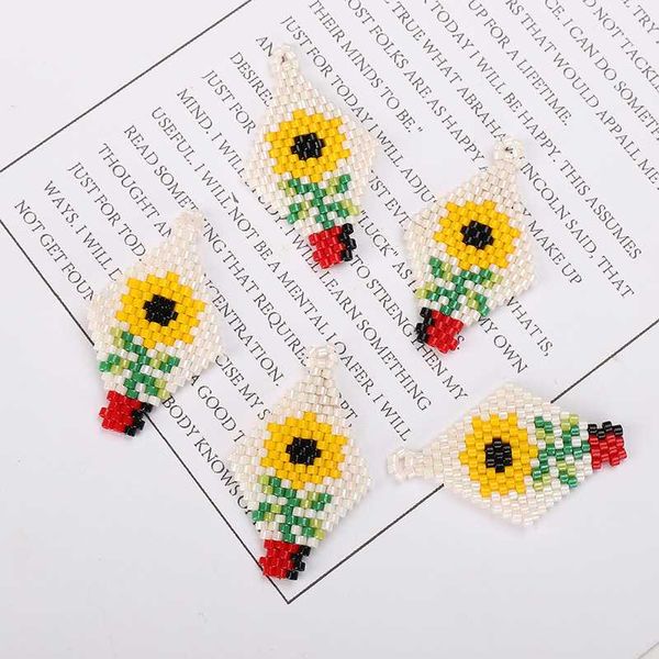 g.ycx bohemian sunflower delica miyuki beads accessories for bracelet making child girl bileklik friendship gift summer jewelry, Black
g.ycx bohemian sunflower delica miyuki beads accessories for bracelet making child girl bileklik friendship gift summer jewelry, Black