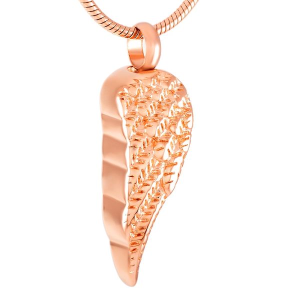 ijd8559 stainless steel rose gold angel wing urn shallow pendant necklace stainless steel for ashes cremation jewelry, Silver
ijd8559 stainless steel rose gold angel wing urn shallow pendant necklace stainless steel for ashes cremation jewelry, Silver