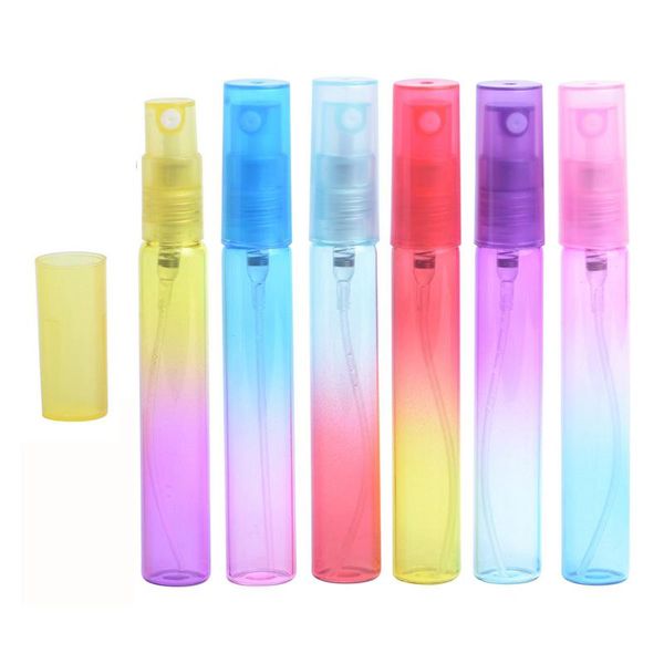 8ml Glass Spray Perfume Bottle Travel Refillable Empty Cosmetic Container Perfume Bottle Atomizer Mini Refillable Bottles Dbc