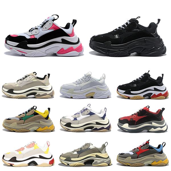 лучшие качества тройной мужчины женщины 17fw низкий старый папа повседневная обувь черный белый платформа chaussures мужские кроссовки спорт
лучшие качества тройной мужчины женщины 17fw низкий старый папа повседневная обувь черный белый платформа chaussures мужские кроссовки спорт