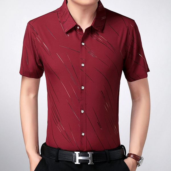 c-661 middle-aged men's business short sleeve shirt summer quality cotton soft comfortable smooth men -xxxl casual shirts, White;black
c-661 middle-aged men's business short sleeve shirt summer quality cotton soft comfortable smooth men -xxxl casual shirts, White;black