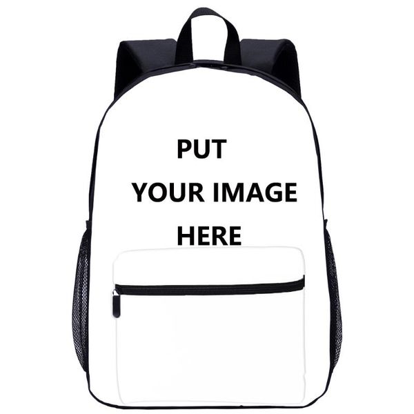 design your own 17 inch school backpack customized backpack for boy and girl