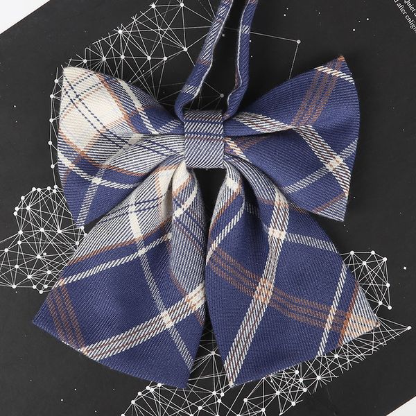 new jk uniforms plaid bow tie womens japanese sailor college wind grapefruit color beige bow tie accessories, Black;gray
new jk uniforms plaid bow tie womens japanese sailor college wind grapefruit color beige bow tie accessories, Black;gray