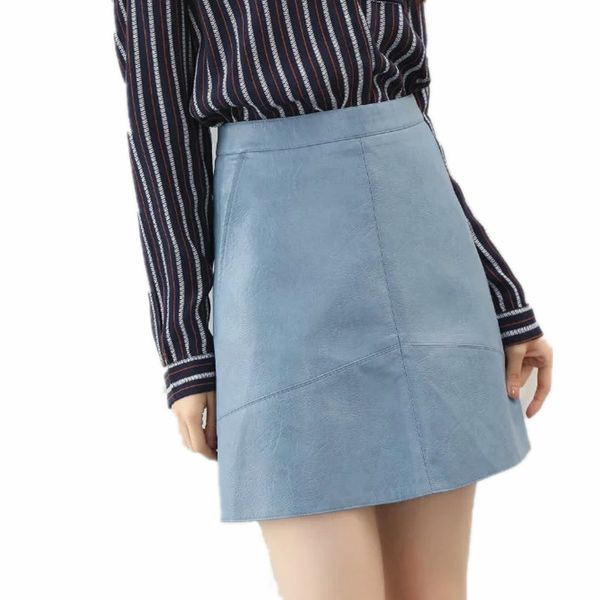 MarchWind Brand Designer Winter High Waist Skrit PU Faux Leather Women Skirt Pink Yellow Black Green Blue Zipper Mini Skirt Women
MarchWind Brand Designer Winter High Waist Skrit PU Faux Leather Women Skirt Pink Yellow Black Green Blue Zipper Mini Skirt Women