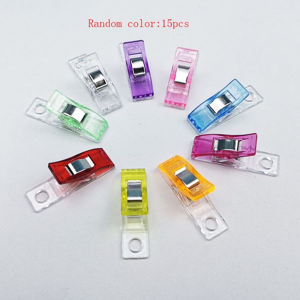 15pcs edge clip quilt quilting clip diy crafts plastic clips multicolor patchwork sewing decoration clamp cothes, Black
15pcs edge clip quilt quilting clip diy crafts plastic clips multicolor patchwork sewing decoration clamp cothes, Black