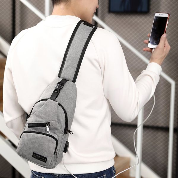 new simple fashion casual men's chest bag shoulder messenger bag men's back cross package korean version of the tide
new simple fashion casual men's chest bag shoulder messenger bag men's back cross package korean version of the tide