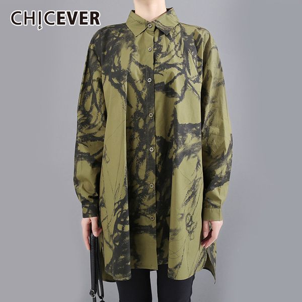 chicever women pattern printed back long big size blouse new lapel long sleeve loose fit shirt fashion spring autumn 2020 tide, White
chicever women pattern printed back long big size blouse new lapel long sleeve loose fit shirt fashion spring autumn 2020 tide, White