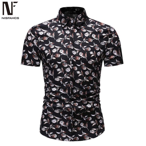 business man floral shirt short sleeve man 2019 new arrival male social shirts boys club clothes slim blouse party wear 3xl, White;black
business man floral shirt short sleeve man 2019 new arrival male social shirts boys club clothes slim blouse party wear 3xl, White;black