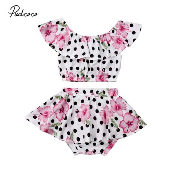 2020 baby summer clothing infant kids baby girls 0-3t 2pcs floral dots clothes set ruffled crops skirts shorts sunsuits, White
2020 baby summer clothing infant kids baby girls 0-3t 2pcs floral dots clothes set ruffled crops skirts shorts sunsuits, White