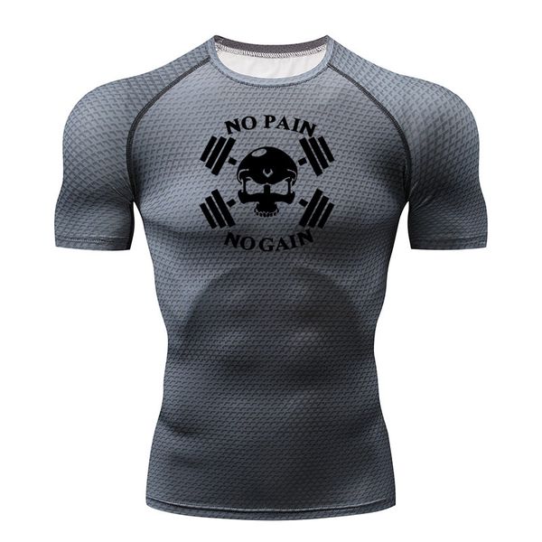 new short-sleeved quick-drying shirt men's t-shirt gym tights shirt football sweatshirt running t-shirt sportswear rashgard male, Black;red
new short-sleeved quick-drying shirt men's t-shirt gym tights shirt football sweatshirt running t-shirt sportswear rashgard male, Black;red