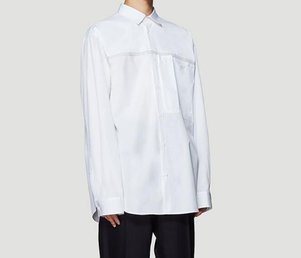 s-6xl 2019 summer men's new fashion shirt personalized large size customizatioloose and simple line long sleeve shirt, White;black
s-6xl 2019 summer men's new fashion shirt personalized large size customizatioloose and simple line long sleeve shirt, White;black