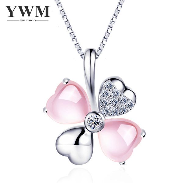 leaf necklace ywm 925 silver 4 leaves pendant necklace fashion chain hibiscus stone for women girl gift pink 925s
leaf necklace ywm 925 silver 4 leaves pendant necklace fashion chain hibiscus stone for women girl gift pink 925s