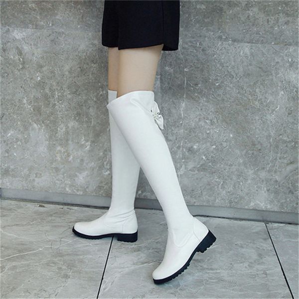 34-42 women high boots big size plush warm over the knee boots low heel women winter high, Black
34-42 women high boots big size plush warm over the knee boots low heel women winter high, Black