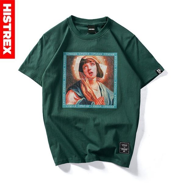 hip hop t-shirt quentin tarantino mapping pulp fiction virgin mary maria t-shirt green street cotton a t-shirt sh19062801, White;black
hip hop t-shirt quentin tarantino mapping pulp fiction virgin mary maria t-shirt green street cotton a t-shirt sh19062801, White;black