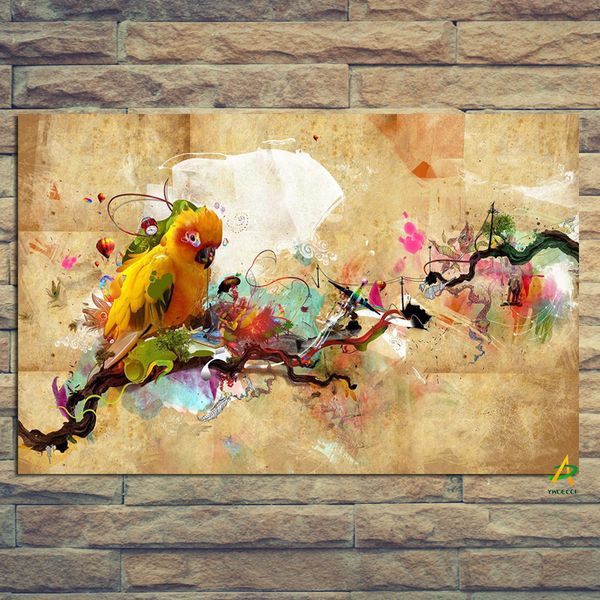 abstract artistic paint parrot bird oil painting on canvas modern wall picture for living room cuadros decor 190911
abstract artistic paint parrot bird oil painting on canvas modern wall picture for living room cuadros decor 190911