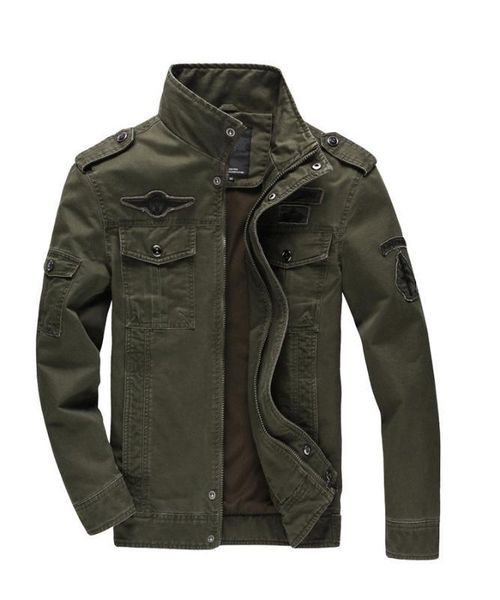 fly coats mens spring autumn cargo jackets stand collar long sleeved cotton jacket mens clothing solid panelled zipper, Black;brown
fly coats mens spring autumn cargo jackets stand collar long sleeved cotton jacket mens clothing solid panelled zipper, Black;brown
