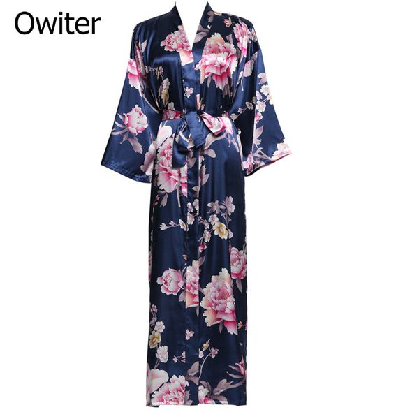 owiter new peony long large floral robe bride kimono bridal bridesmaid robes satin bathrobe night party dress sleepwear women, Black;red
owiter new peony long large floral robe bride kimono bridal bridesmaid robes satin bathrobe night party dress sleepwear women, Black;red