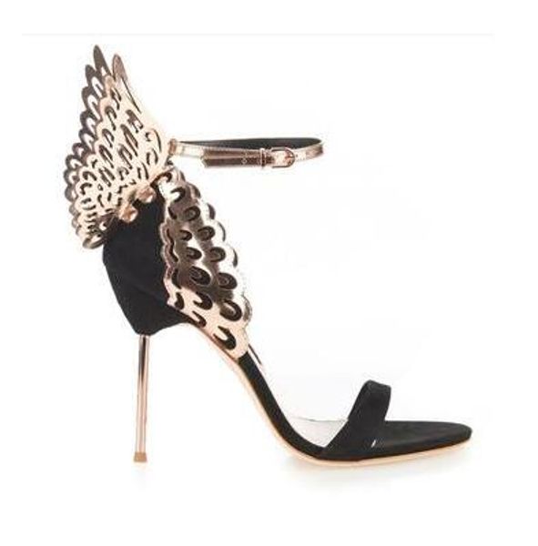 new design women butterfly high heels sandals white exquisite fashion wing shoes female banquet paty dress shoes, Black
new design women butterfly high heels sandals white exquisite fashion wing shoes female banquet paty dress shoes, Black