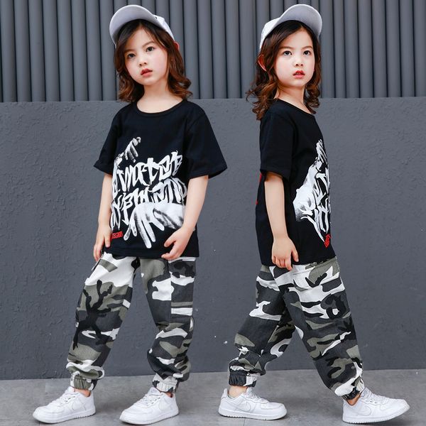 kid hip hop clothing casual t shirt camouflage jogger pants for girls boy jazz dance costume ballroom dancing clothes streetwear, Black;red
kid hip hop clothing casual t shirt camouflage jogger pants for girls boy jazz dance costume ballroom dancing clothes streetwear, Black;red