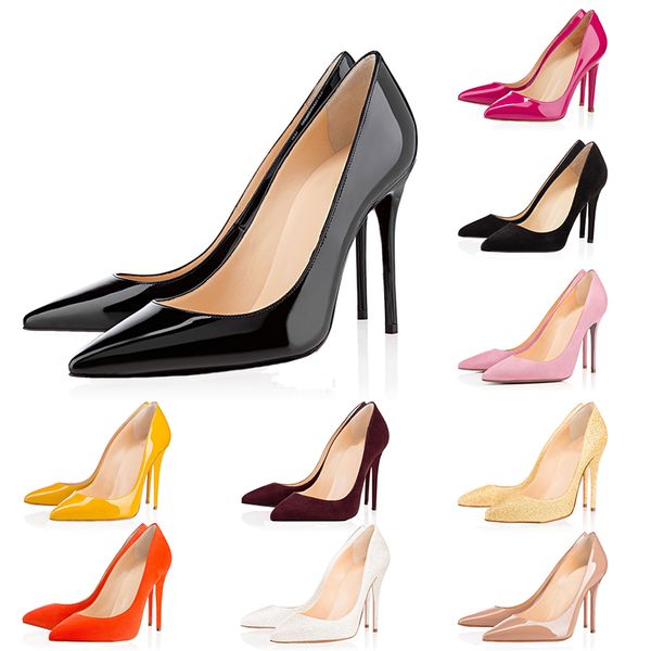 with box 2020 fashion luxury designer women shoes red bottom high heels 8cm 10cm 12cm nude black red pink leather wedding dress shoes
with box 2020 fashion luxury designer women shoes red bottom high heels 8cm 10cm 12cm nude black red pink leather wedding dress shoes