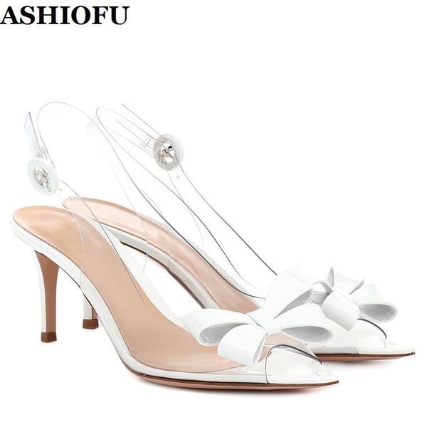 ashiofu new handmade ladies high heel pumps pvc butterfly-knot party prom dress shoes slingback club evening fashion shoes, Black
ashiofu new handmade ladies high heel pumps pvc butterfly-knot party prom dress shoes slingback club evening fashion shoes, Black