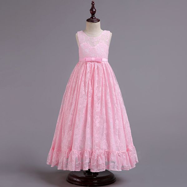 2019 new spring cute girl european and american style princess dress evening dress lace children's wedding dress, Red;yellow
2019 new spring cute girl european and american style princess dress evening dress lace children's wedding dress, Red;yellow
