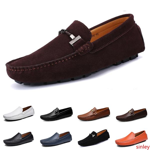 2020 men casual shoes espadrilles triple black white brown wine red mens leather sneakers outdoor jogging walking color #16
2020 men casual shoes espadrilles triple black white brown wine red mens leather sneakers outdoor jogging walking color #16