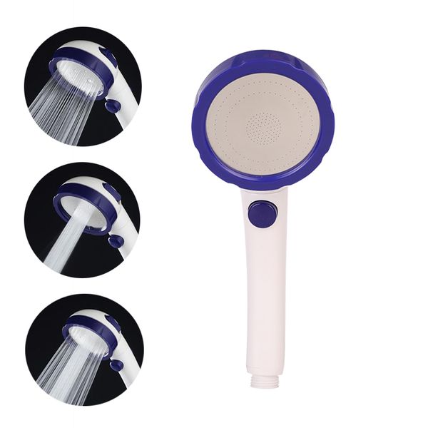 abs plastic material rainfall high pressure single hand shower head with 3 models button
abs plastic material rainfall high pressure single hand shower head with 3 models button