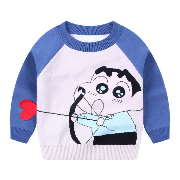 baby boys girls sweaters pullover kids clothes casual autumn winter children clothing toddler cotton long sleeve wear 2t-7t, Blue
baby boys girls sweaters pullover kids clothes casual autumn winter children clothing toddler cotton long sleeve wear 2t-7t, Blue
