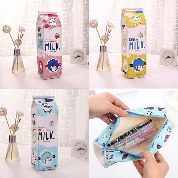 zipper мешок pu случая карандаша pu смешной milk box форма пенал макияж кожа pen чехол
zipper мешок pu случая карандаша pu смешной milk box форма пенал макияж кожа pen чехол